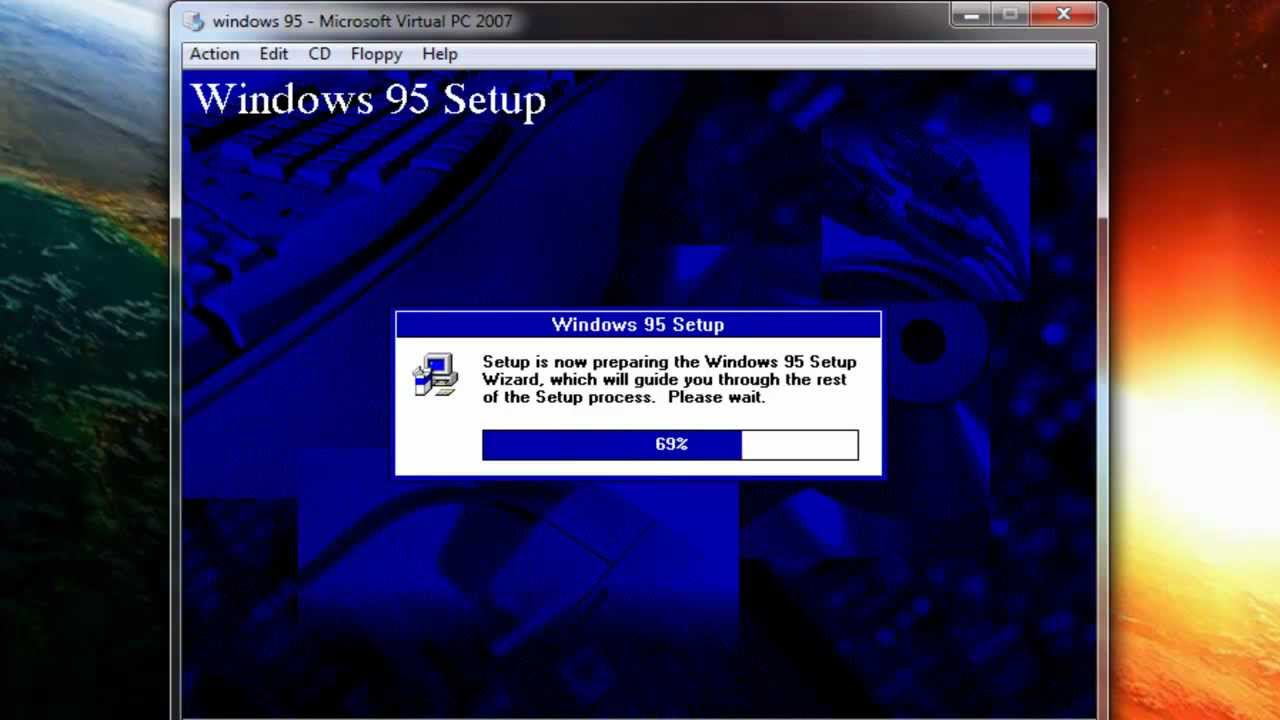 windows 95 installation disc free download